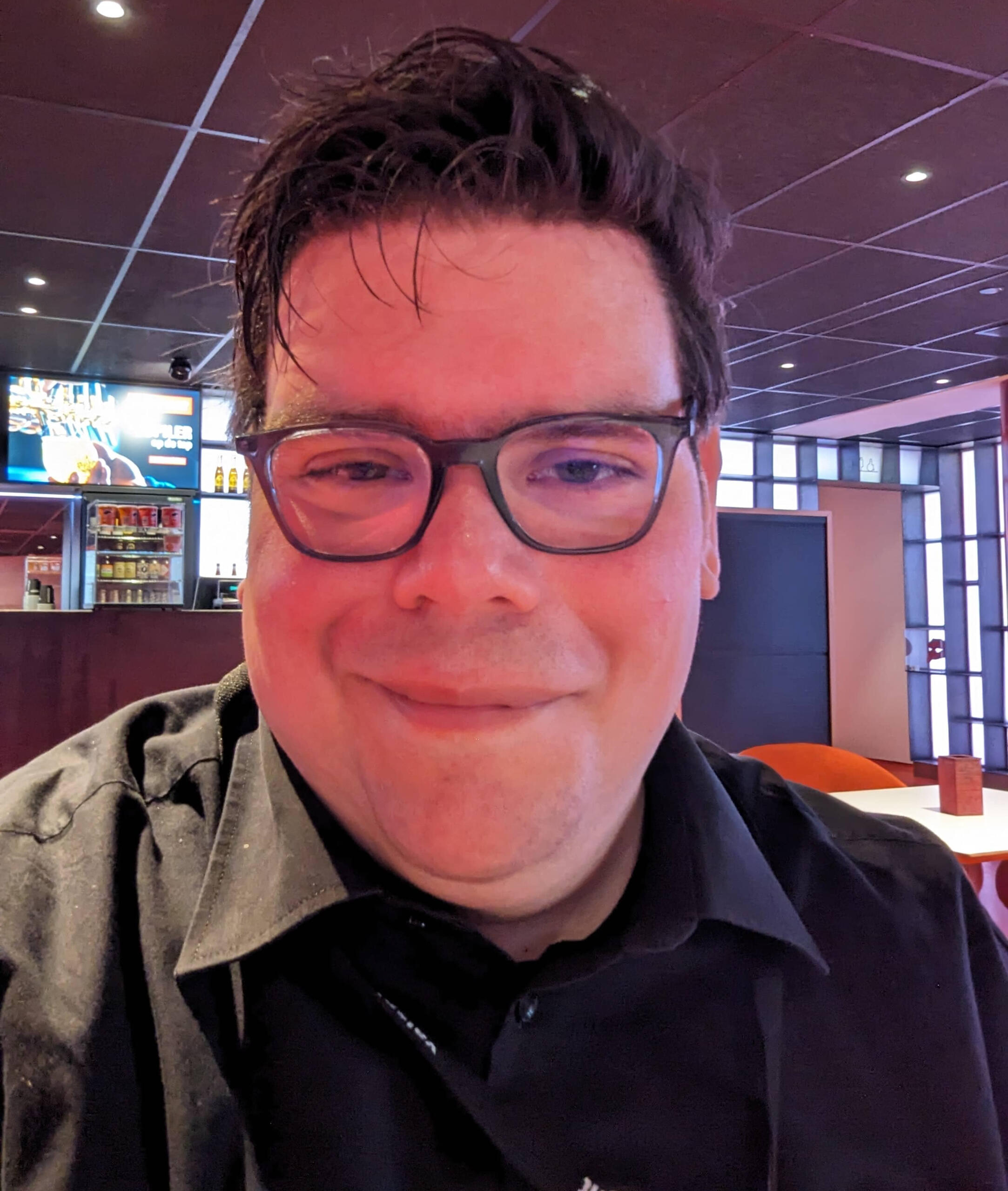 Randy Semeleer Randy Semeleer, a white man with dark hair and dark rimmed glasses, en face.